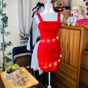 No boundaries buckle dress